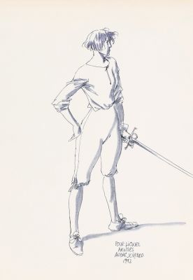 Juillard | Lot 096 - Les 7 vies de l’épervier, illustration sur… | AZ auction