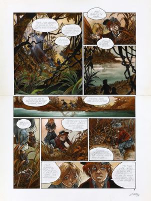 Jung | Lot 078 - Planche n°2 à l’encre de Chine, à l’aquarelle… | AZ auction