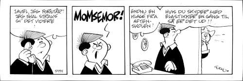 Wow | Momsemor Elastikker, strip 5494 | ComicArt.dk