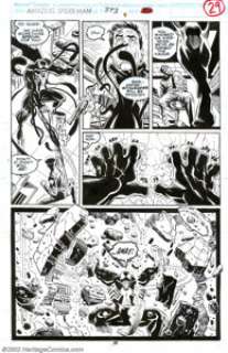 Todd Smith - Original Splash Page Art for Amazing Spider-Man #373, page 29 (Marvel, 1993). The fifth page from the - | Heritage