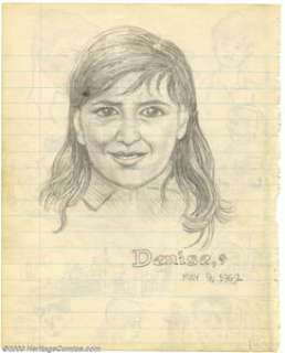 Robert and Charles Crumb - Original Sketch Art (1962). Child prodigy is a word that comes to mind when you view - | Heritage