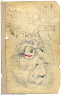 Robert Crumb - Original Cover Art "School Note Book" (1961). The cover to this sketchbook features a - | Heritage