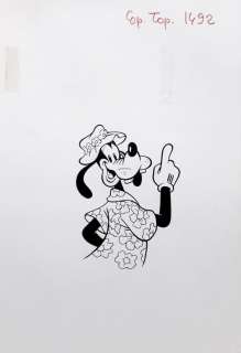 Marco Rota - Copertina Topolino n.1492 del 1984