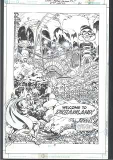 Trevor Von Eeden Jose Garcia-Lopez | ! Von Eeden + Garcia-Lopez Dark Knight Splash - Robin in Surreal Dreamland Issue Legends of the Dark Knight #149 Page 21 | Koch Comic Art
