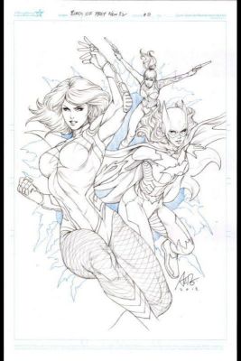 Stanley Lau, Artgerm - Birds of Prey #0 Cover By Stanley Artgerm Lau