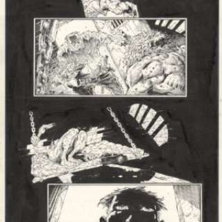 Greg Capullo | SPAWN – ISSUE 56 – PAGE # 4 – ORIGINAL ART PAGE | Greg Capullo