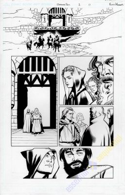 Cary Nord | Immortal Brothers: The Tale of the Green Knight #1 Page 17 | Essential Sequential