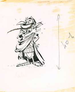 TABARY Jean  - Iznogood  - Dessin original représentant le héros sous forme [...] | Vermot et Associés