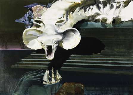 Pinter Ferenc - "Un figlio di Cthulhu", 1980 | Urania Casa d’Aste