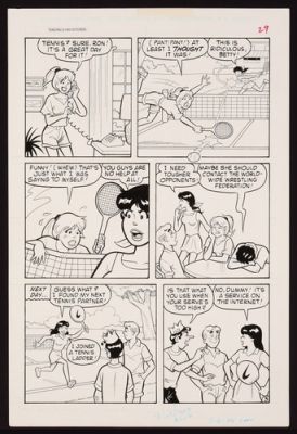 Original Art from Veronica #80 (1998) Page 29 Shultz/Koslowski | eBay US (Buy It Now)