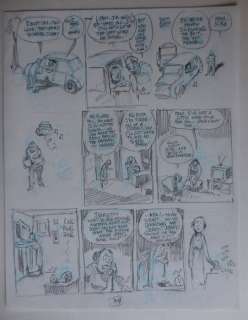 Eisner, Will - Original sketched page - Will Eisner Reader (1991) | Catawiki