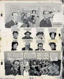 Jack Rickard - Mad #79, page 26 Original Art (EC, 1963). Jack Rickard paints a terrific portrait of President - | Heritage