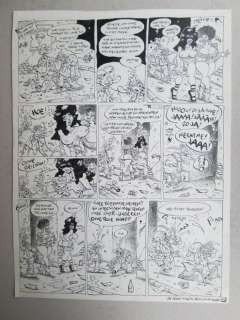 Schreurs, Eric | Original page  - Joop Klepzeiker 6  - Dooie hond  - (1989) | Catawiki