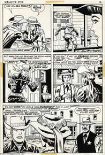 Larry Lieber and George Roussos - Rawhide Kid #106, Group of 8 pages Original Art (Marvel, 1973). These - | Heritage