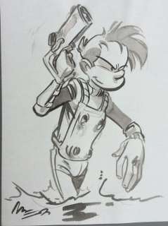 Munuera | Dessin original  - Spirou   - Type "Hors-Texte" | Catawiki