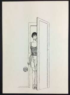 Crepax, Guido | Original illustrations for the door catalogue "DilÃ " (2000) | Catawiki