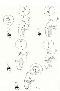 REISER Jean Marc  - Le mystere de la naissance  - Gag en une planche  - Ce dessin [...] | Vermot et Associés