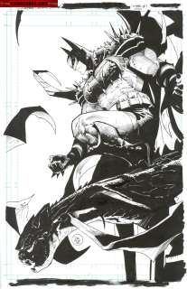 Dan Mora - Covers / Pinups Issue Absolute Batman # 1 Page Cover