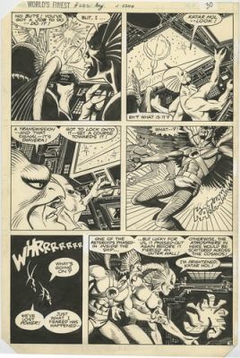 1982 DC Comics WORLD’S FINEST #282 pg.3 HAWKMAN Original Art CARMINE INFANTINO | eBay US (Buy It Now)