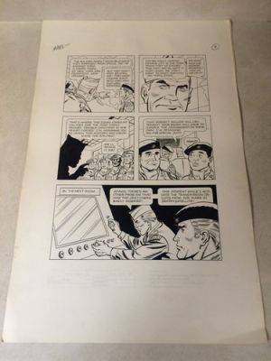 MARS PATROL original comic art MARINE ATTACK RESCUE SERVICE SCI FI BALDIES | eBay US (Buy It Now)