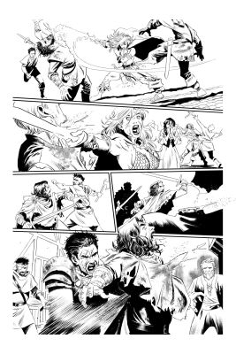 Pablo de Bonis | Red Sonja issue 1, page 21 – ARTIST PROOF | NRisso Art