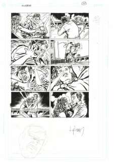Original Art By David Lapham - DC Comics / Vertigo  - Silverfish  - Page 127 (2007)