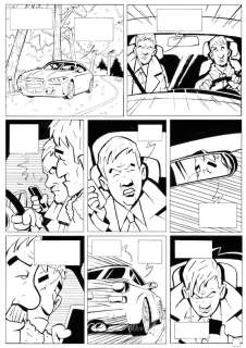 JOTED / Nicolas Sjöstedt _ Planche originale _ Page 24 _ LE MIROIR DES ÂMES | Galerie Neuf