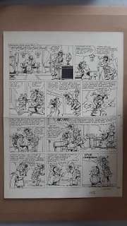 Sandron, Jacques - Planche originale (p.22) - Godaille et Godasse T2 - Sacré sacre - (1983) | Catawiki