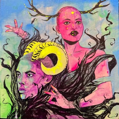 Megan Hutchison | God and Goddess Painting | Megan Hutchison
