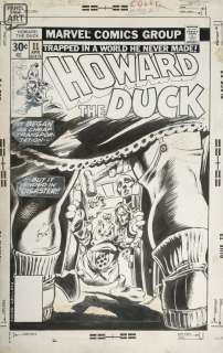 Gene Colan | Howard the Duck 11 Cover | Panel Page Art