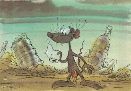 PTILUC - Illustration originale PACUSH BLUES