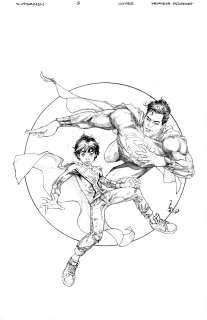 Kenneth Rocafort | Superman Rebirth #3 Variant Cover Featuring Superboy | ComicArtFans Classifieds