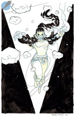 Riley Rossmo | Absolute Green Lantern Issue 10 Page Cover | Felix Comic Art