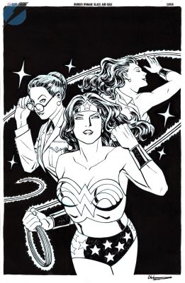Cliff Chiang | Wonder Woman Black And Gold Issue 2026 Special #1 Page Cover | Felix Comic Art