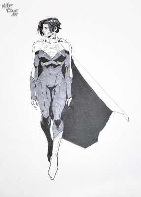 Dexter Soy | Dexter Soy Illustrations Issue Kara Zor-El | Next Comic Art