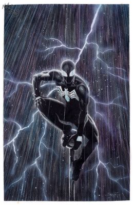Edgar Tadeo | Symbiote Spider-Man | Next Comic Art