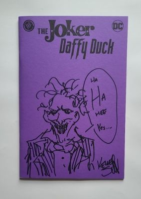 Kelley Jones Original Sketch Cover Joker Daff Duck DC Comics Batman German Ver. | eBay US (Buy It Now)