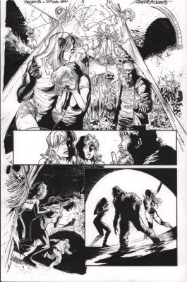 Jay Leisten | Predator Vs Spider-Man #3 P.12 - Predator Den - 2025 | Anthony’s Comic Book Art