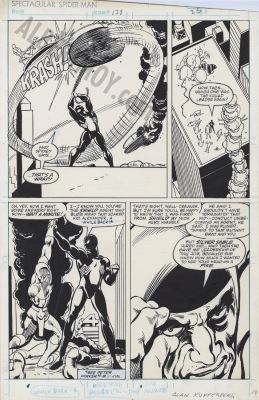 Alan Kupperberg | Spectacular Spider-Man Issue 128 Page 19 | Albert Moy