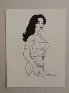Jaime Hernandez - Love and Rockets - Original Inked Comic Art - Signed (2012) | Catawiki