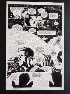 Paul Gulacy - Original Art Splash Page - Sci Spy #3 - Page 13 - (2002) | Catawiki