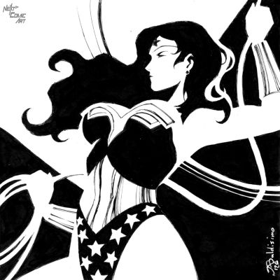 Kajo Baldisimo | Wonder Woman 8X8 | Next Comic Art
