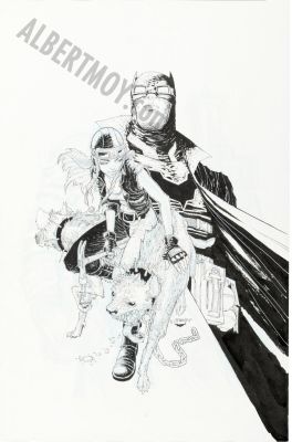 Rafael Grampa | Gotham City Garage Issue 3 Page Cover | Albert Moy