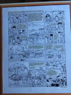 Kuijpers, Henk - Original page (p.17) - Franka - De ogen van de Roerganger + Mega Editie I - hc - (1998) | Catawiki