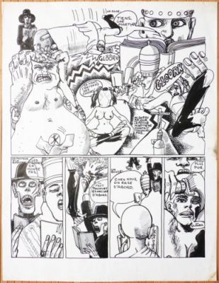 CARASHI planche originale de Guy PEELLAERT pour Hara-Kiri 1969 Pravda Jodelle | eBay Europe (Buy It Now)