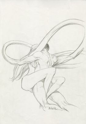 François Boucq | 2016 - Courbe salée | Huberty Breyne Gallery