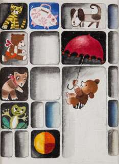 Zbigniew Rychlicki (1922 - 1989) | Zbigniew Rychlicki | "Miś Uszatek", ilustracja | Desa Unicum