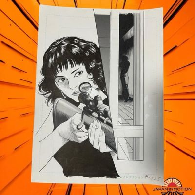 z8151w Dead or Arab Mamoru Uchiyama Japan Manga Original Comic Art Page 25 | eBay US (Buy It Now)