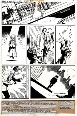 Jim Aparo | Brave And the Bold #173 P 1 (The Guardian of the Universe Searches For....the Batman!) 1980 | Romitaman