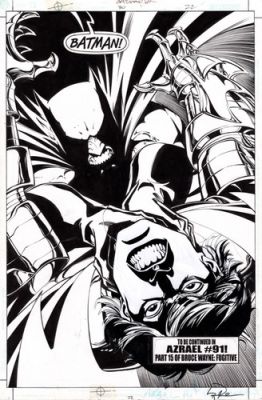 BATMAN: GOTHAM KNIGHTS 30 Pg 22 Splash Pg ROGER ROBINSON Original Art Signed | eBay US (Buy It Now)